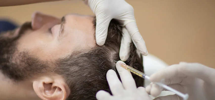 PRP hair consultation at AB Skin Clinic in Hyderabad